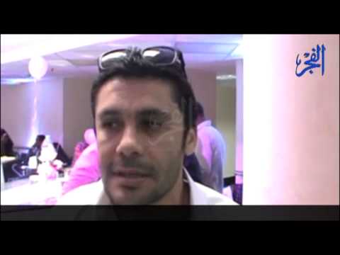 احمد حسن يحضر افتتاح مستشفى لعلاج السرطان