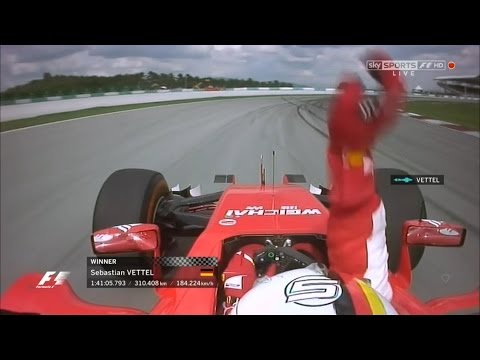 الألمانى سيباستيان فيتيل يتوج بسباق جائزة ماليزيا الكبرى