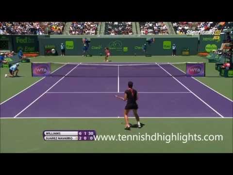 شاهد سيرينا ويليامز تتوج بلقب ميامي للتنس