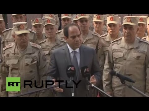 السيسي يتعهد بحماية دول الخليج