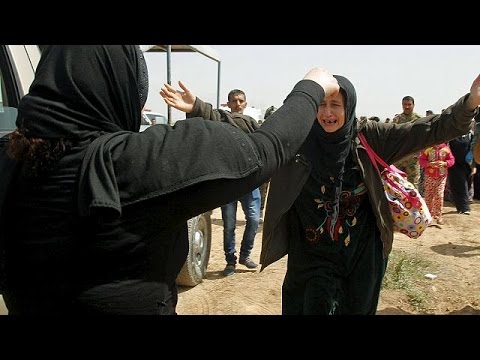 شاهد تحرير 200 عراقي أيزيدي من داعش