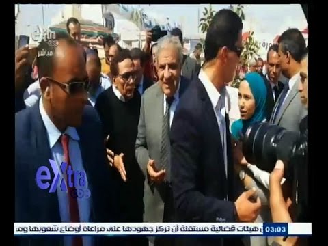 بالفيديو محلب يتوجه للإنتاج الإعلامي بعد التفجير