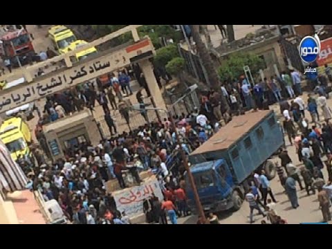 شاهد موقع حادث استهداف طلاب الكلية الحربية في كفر الشيخ
