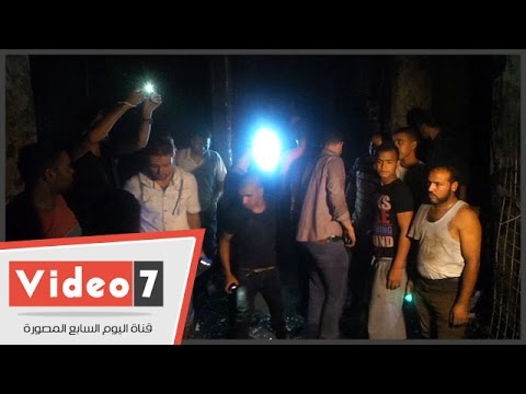 آثار حريق هائل في حارة اليهود