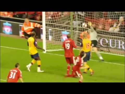 بالفيديو 8 أهداف من صراع أرسنال وليفربول في البطولة