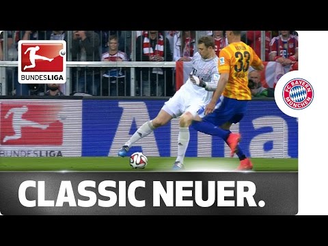 شاهد قدرات خارقة للحارس الألماني مانويل نوير