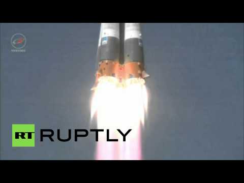 شاهد بروغريس ينطلق نحو المحطة الفضائية الدولية