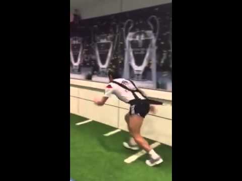 بالفيديو تدريبات شاقة لغاريث بيل