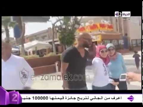 بالفيديو دخول شيكابالا إلى نادي الزمالك