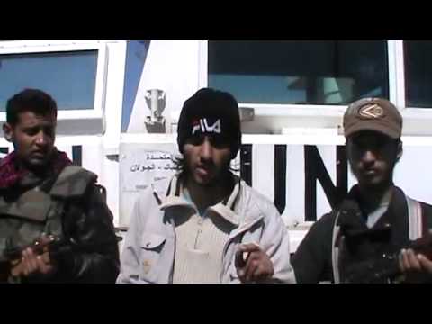 شهداء اليرموك يحتجز مراقبين من الأمم المتحدة