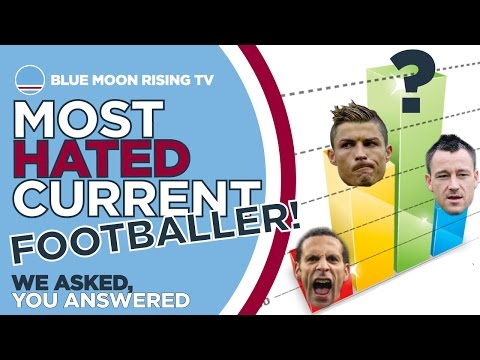 شاهد رونالدو يتصدر قائمة المكروهين من قِبل جماهير مان سيتي