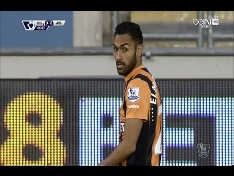 فيديو المحمدي يصنع هدف هال سيتي في شباك آرسنال