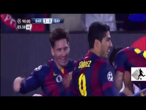 شاهد أهداف فوز برشلونة على بايرن ميونيخ