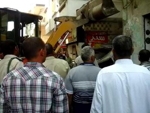 حملة مكبّرة لإزالة الإشغالات في شوارع دمنهور