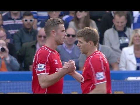 شاهد مهارات جيرارد في أخر مبارياته ضد تشيلسي