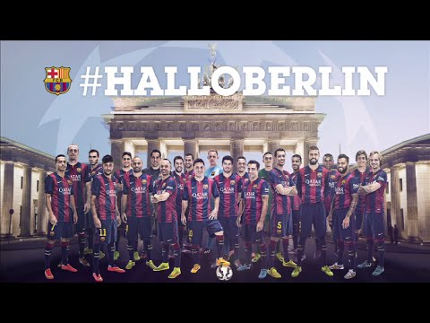 شاهد برشلونة يحتفل بالتأهل لنهائي دوري أبطال أوروبا