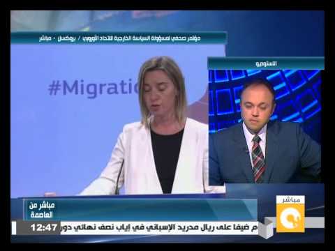 شاهد محلب يلتقي أعضاء الشؤون الخارجية ومجلس الشيوخ الفرنسي