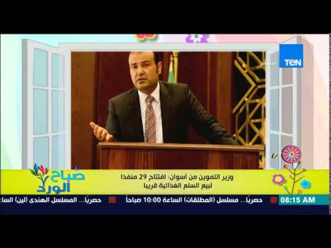 شاهد افتتاح 29 منفذًا لبيع السلع الغذائية في أسوان