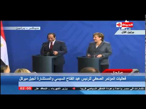 بالفيديو ميركل توضح سبب تأخر انطلاق المؤتمر الصحافي