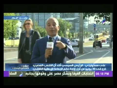 شاهد الإعلامي أحمد موسى يرفع علامة النصر