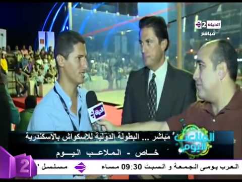 لقاء صحافي مع محافظ الإسكندرية