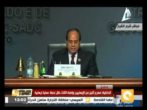 فيديو السيسي يشيد باتفاق التجارة الحرة مع التكتلات الأفريقية