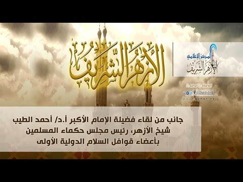 شاهد الطيب يلتقي أعضاء قوافل السلام الدولية