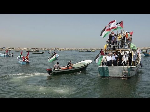 بالفيديو المشاركون في أسطول الحرية 3 يلتزمون بالسلمية