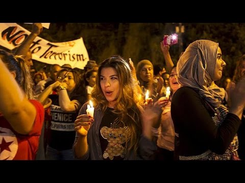 شاهد مظاهرات منددة بالتطرف تجتاح مدن تونسية