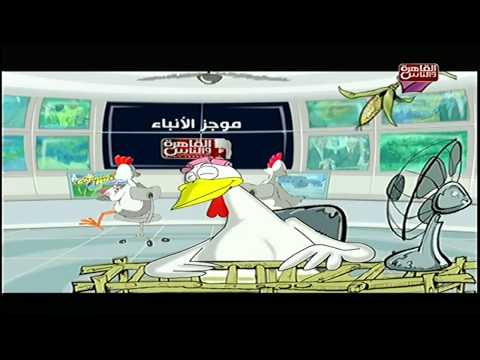 شاهد موجز أخبار مع مذيعين من الفراخ