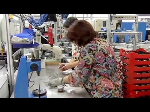 فيديو نمو الأعمال الخاصة في منطقة اليورو في حزيران الماضي