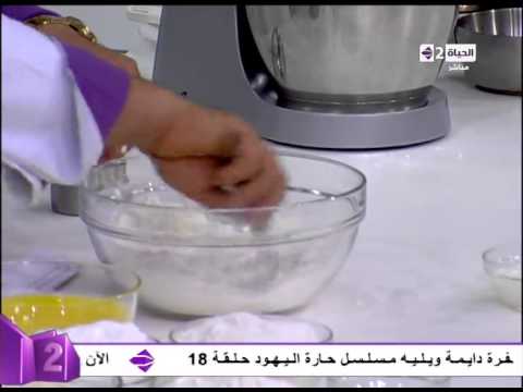 بالفيديو طريقة إعداد بسكويت النشادر مع الشيف محمد فوزي