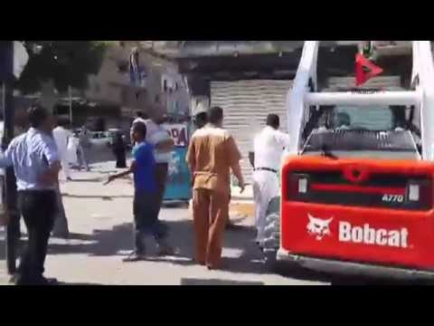 إزالة التعديات من شوارع محافظة مطروح