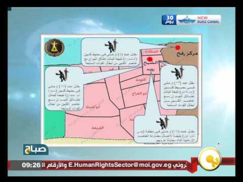 شاهد  نتائج قوات قطاع تأمين شمال سيناء