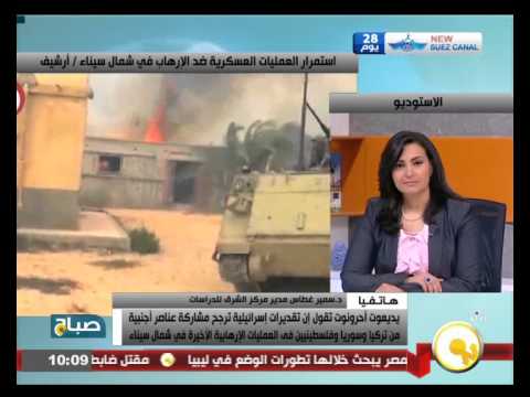 شاهد يديعوت أحرونوت تدّعي أن عناصر من تركيا وسورية شاركت في عمليات سيناء 