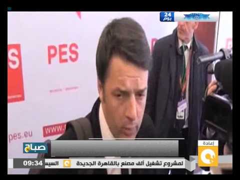 فيديو رئيس الوزراء الإيطالي يصِف السيسي بـالزعيم الكبير
