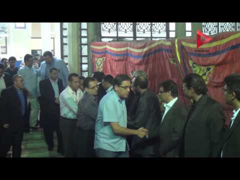 عزاء الكاتب الصحافي محمد حمدي