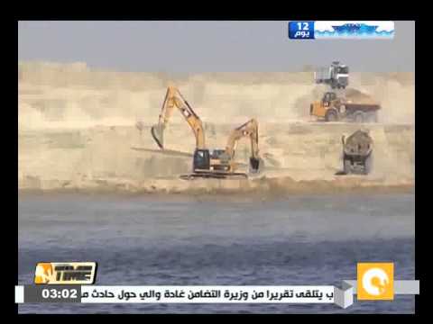 بالفيديو عبور 3 سفن عملاقة خلال التشغيل التجريبي للقناة الجديدة