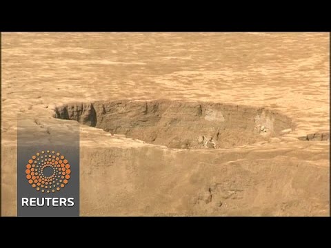 شاهد حفر نهاية العالم بالبحر الميت