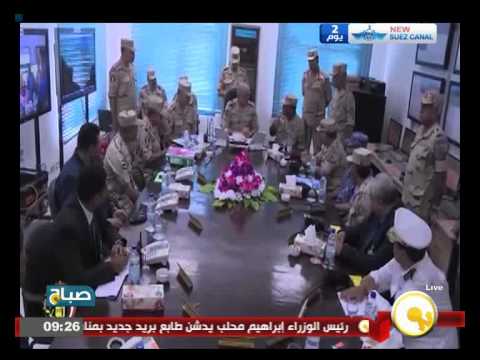 شاهد رئيس الأركان يتفقد عددًا من الكمائن في السويس
