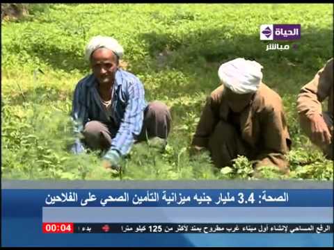 بالفيديو 34 مليارات جنيه ميزانية التأمين الصحي للفلاحين