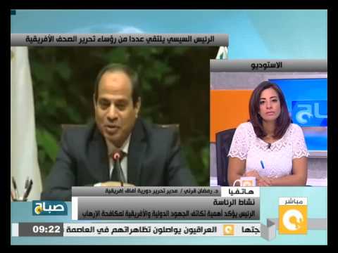 رمضان قرني  السيسي يؤكد أن مكافحة الإرهاب لا يقتصر على العمل الأمني فقط 