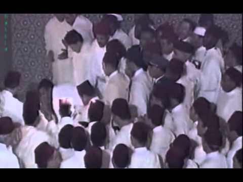 الفيديو لحظة دفن الملك الراحل الحسن الثاني