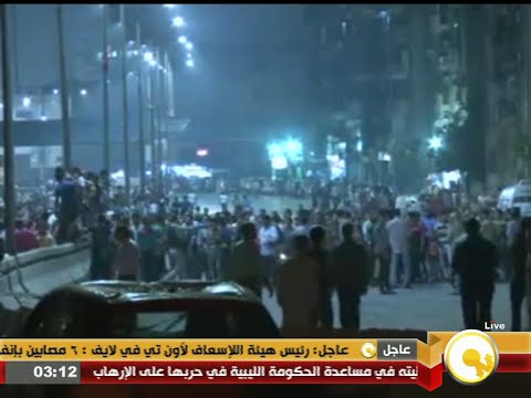 شاهد لقطات من موقع انفجار مبني ‫الأمن الوطني