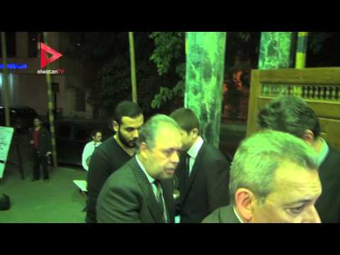 عزاء الفنانة مريم فخر الدين في عمر مكرم