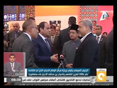 شاهد أهم الخطوات التي قام بها السيسي خلال زيارته لسنغافورة