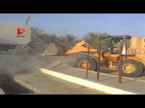 إزالة التعديات على أراضي الدولة في سيوة