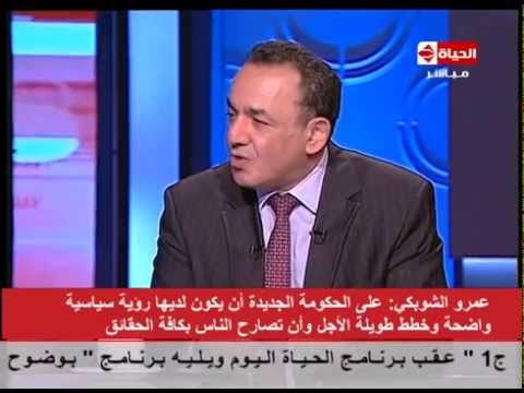الشوبكي يطالب الحكومة الجديدة بتوضيح رؤيتها