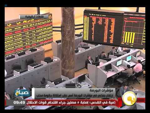 شاهد تعرف على أثر تغيير حكومة محلب على البورصة المصرية