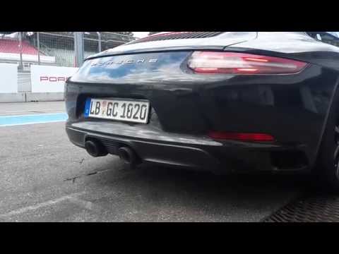 شاهد استمع لصوت محرك بورش الجديد على سيارة كاريرا اس